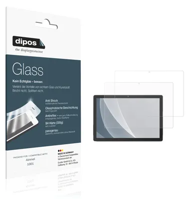 Image de 2x Protection ecrán pour Ainmel 1001 mat Verre souple Film Protecteur 9H dipos