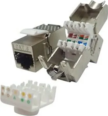 Productafbeelding van Keystone module RJ45, Cat. 6 FTP, gereedschaploos, voor Netrack