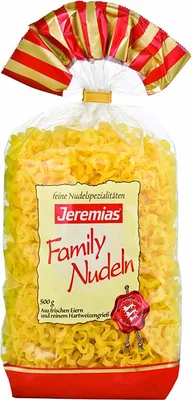 Immagine prodotto di Jeremiah's Family noodles con uova fresche 500g confezione da 4 pezzi