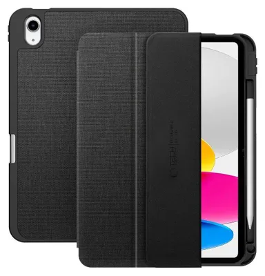 Produktbild von Tech-Protect Sc Pen Canvas-fodral för iPad 10:e generationen 2022/A16 2025 - Svart