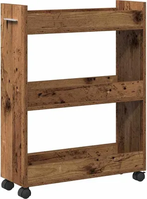 Obrázek produktu pro vidaXL Skříňka s kolečky Rekultivované dřevo 60 x 22 x 79 cm