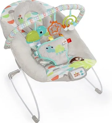 Productafbeelding van Luxe wipstoel baby - met speelboog, muziek en trilfunctie