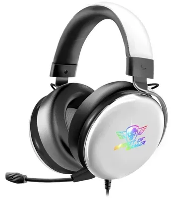Zdjęcie produktu dla Spirit of Gamer XPERT H700, Przewodowa, Gaming, 20 - 20000 Hz, 300 g, Zestaw słuchawkowy, Biały