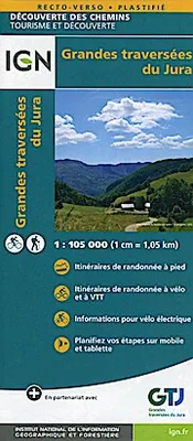 Produktbild von Grandes Traversées du Jura