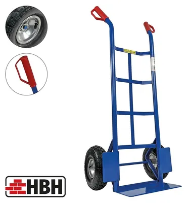 Produktbild von HBH Profi Sackkarre Schwerlast Transportkarre Luftrad 320kg Traglast ****