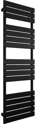 Productafbeelding van CERANO - Badkamerradiator Claude - zij-aansluiting - 866W - mat zwart - 1600x500 mm