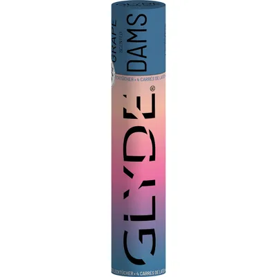 Produktbild von Sheer Glyde - Dams Laminas Latex Oraler Sex Traube