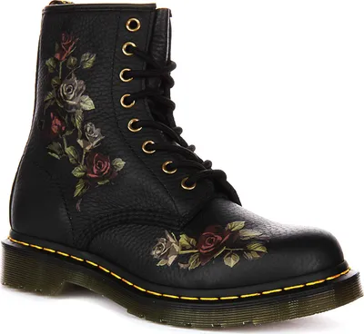 Immagine prodotto di Dr Martens, stivale stringato da donna, nero