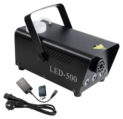 Productafbeelding van Rookmachine, RGB-LED, afstandsbediening, zwart, 220V-240V, EU-stekker
