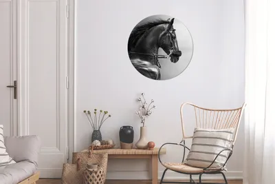 Produktbild von MuchoWow® - Wand Kreis - Wandbild - Schlafzimmer - Aluminium Bild - Kinderzimmer - Wohnzimmer Dekoration - Wandschmuck