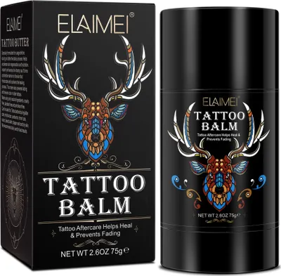 Produktbild von Tattoo-Pflege Tattoo Creme Butter Balsam Aftercare Tätowierung Pflege 75g