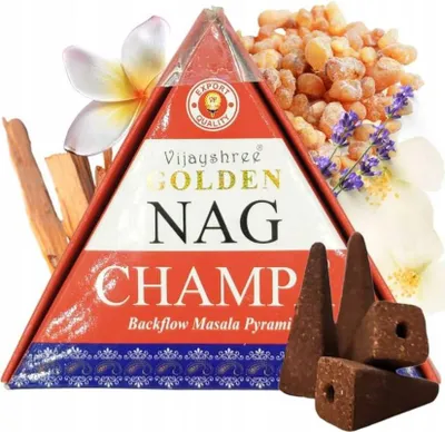 Immagine prodotto di Incenso Backflow Jumbo Golden Nag - Champa