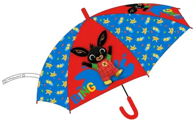 Image de Parapluie semi-automatique enfant 68cm - Bunny Bing