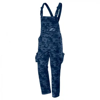 Zdjęcie produktu dla NEO TOOLS Ogrodniczki robocze CAMO Navy, rozmiar XS