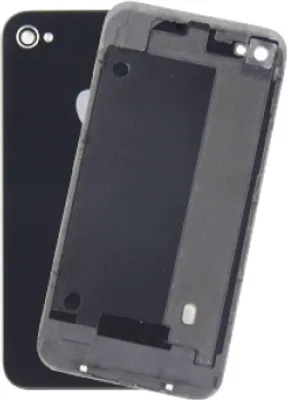 Produktbild von Akkudeckel Rück-Gehäuse für iPhone 4 schwarz