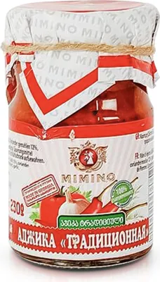Produktbild von Mimino Adzhika Tradizionnaja 200ml