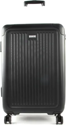 Produktbild von Stratic Hartschalen-Koffer M mit 4 Rollen, 66 cm, 67 Liter Stripe - Black