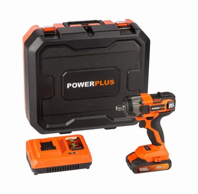 Immagine prodotto di POWERPLUS POWDP20160 - Avvitatore a impulsi 1/2" 20V SET