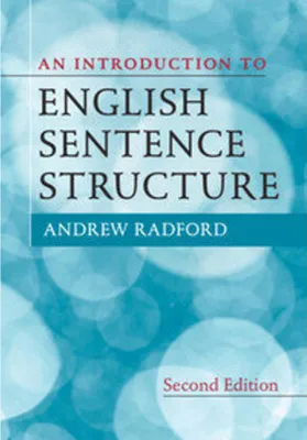 Obrázok produktu pre An Introduction to English Sentence Structure