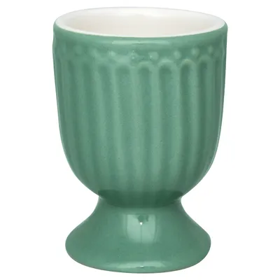 Produktbild von Greengate Alice Eierbecher dusty green 6,5 cm