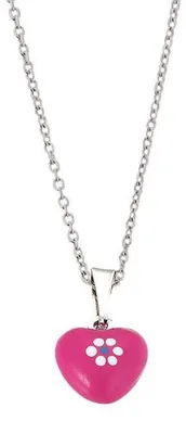 Produktbild von Scout Kinder Halskette Kette Silber Herz rosa Girls Mädchen 261081200