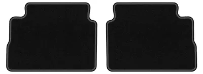 Image de Tapis arrière en moquette pour Opel Vectra C 2002-2008 (liftback/à hayon/berline) – 2 pièces, noirs, sur mesure – Wielganizator LUX