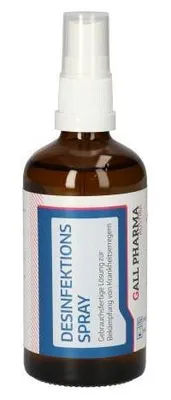 Produktbild von Desinfektionsspray für die hygienische Reinigung von Händen und Oberflächen, 100 ml