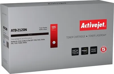 Produktbild von Toner Activejet ATB-2120N (zamiennik Brother TN-2120; Supreme; 2500 stron; czarny)