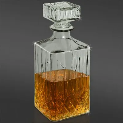 Produktbild von Whisky Karaffe mit Deckel -  900ml