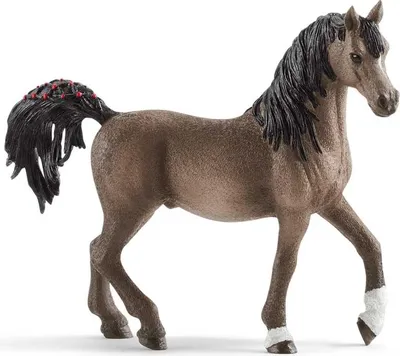 Produktbild von Schleich Arabischer Hengst Spielzeugpferd - realistisches Pferdespielzeug