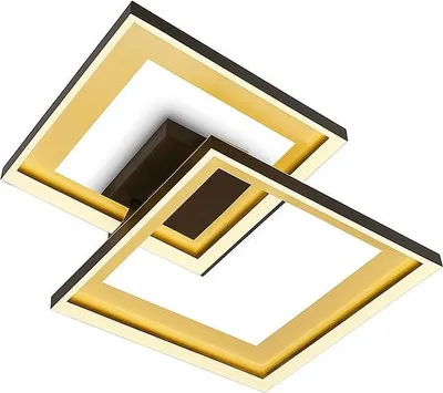 Produktbild von Briloner Deckenleuchte LED 25W Deckenlampe CCT Fernbedienung Schwenkbar Gold