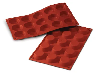 Produktbild von silikomart | SF014 Silikonform für TARTELLETTA Monoportionen, antihaftbeschichte