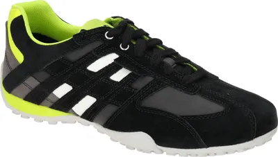 Produktbild von Geox SNAKE Herrenschuhe - Sneakers - Halbschuhe schwarz Freizeit NEU