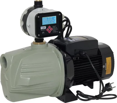 Produktbild von JET Gartenpumpe selbstsaugend bis 9,8m, 5,5 Bar 7000 L/h, Wasserpumpe mit Druckschalter einstellbar