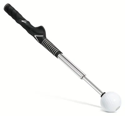 Produktbild von Golf Swing Trainer 1 Stück, Retractable Golf Grip Trainer Mit Klick-Funktion, Für Rechtshänder Zur Indoor-Übung Und Warm-Up
