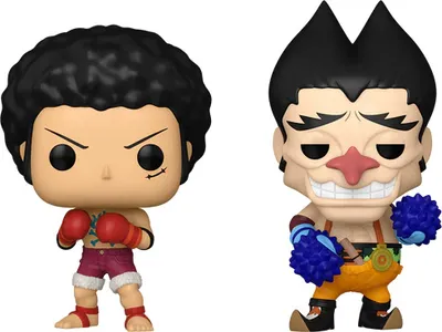 Produktbild von Funko Pop! Animation: One Piece - Luffy & Foxy 2-Pack Special Edition Exclusive