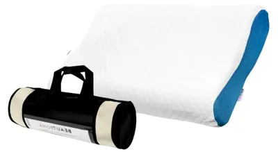 Produktbild von Orthopädisches Anti-Schnarch-Kissen 60×40×12 cm – Ergonomisches Nackenkissen aus Memory Foam gegen Schnarchen – Kopfkissen für Seiten- und Rückenschläfer, abnehmbarer Bezug, atmungsaktiv und antiallergisch