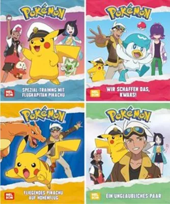 Immagine prodotto di Nelson Mini-Bücher: 4er Pokémon: Pikachu 9-12