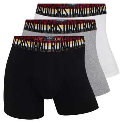 Produktbild von CR7 Cristiano Ronaldo Herren Trunk World Cup Edition 3-Pack multicolour - Größe XL