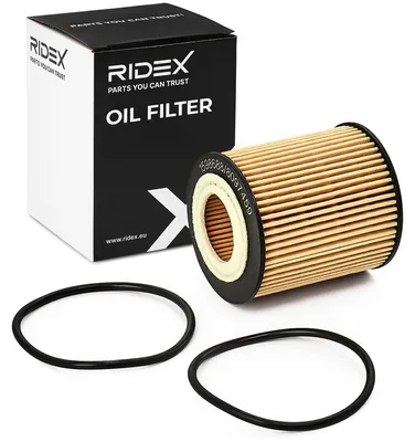 Produktbild von Ölfilter RIDEX 7O0039 Filtereinsatz für OPEL ZAFIRA B (A05) Astra H Caravan (A04) Astra H Schrägheck (A04) Astra H GTC (A04) für FIAT GRANDE PUNTO