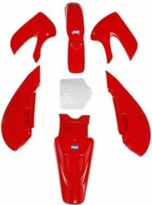 Produktbild von Verkleidungs SET Rot Typ 5 Pit Bike Dirt Bike KLX-AGB 200 - 250 ccm HMParts