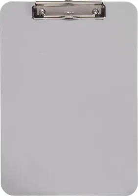 Produktbild von MAUL Klemmbrett A4 Hochformat PS-Kunststoff grau