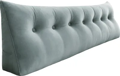 Immagine prodotto di Grande cuscino poggiatesta ergonomico cuscino a cuneo in velluto, cuscino da lettura, cuscino a cuneo, cuscino per la schiena, cuscino per il riposo, cuscino decorativo