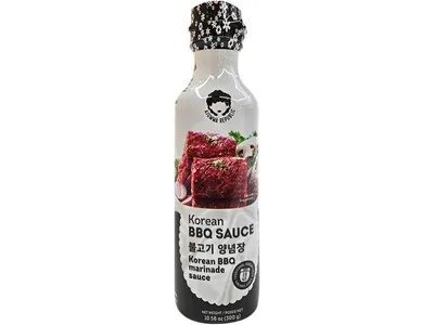 Produktbild von AJUMMA REPUBLIC Koreanische BBQ Sauce 250ml | Würzmarinade für Korean-Style Fleisch Bulgogi und Galbi
