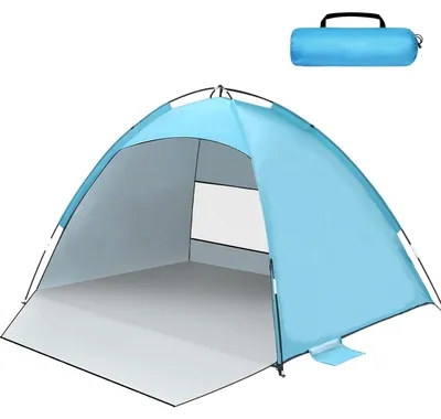 Image de Tente de plage portable avec protection UV 50