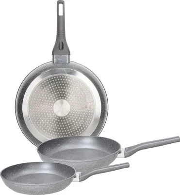 Produktbild von Tognana Porcellane V979133PHAE, Grau, Aluminium, Aluminium, Grau, Keramik, Gas, Halogen, Induktion, Versiegelte Platte, 20 cm