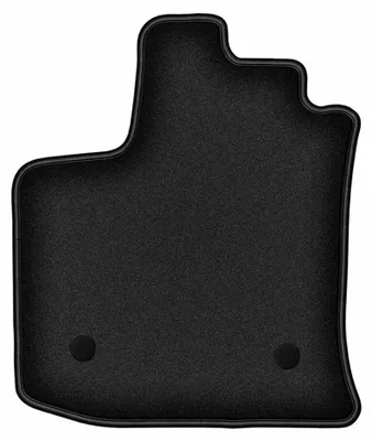 Image de Tapis conducteur en moquette pour Dacia Lodgy 2012- (7 places) – 1 pièce, noir, sur mesure – Wielganizator DURBAN