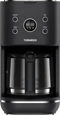 Produktbild von Tornado Amerikanische Kaffeemaschine, 1000W, 1.5L, Matte Oberfläche, Anti-Tropf, Warmhaltefunktion