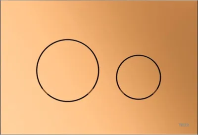 Produktbild von TECE Loop bedieningspaneel messing metallic voor TECE Profil