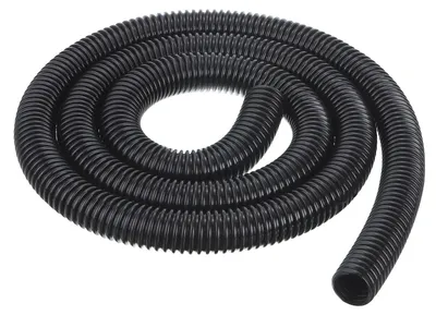 Staubsaugerschlauch, 32 mm, 2 m, flexibel, EVA, schwarz